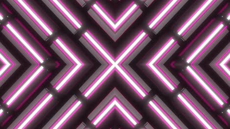 patrón geométrico de neón abstracto