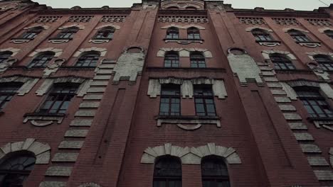 old brick building facade