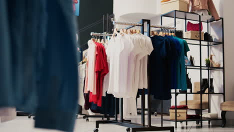 empty boutique in shopping centre