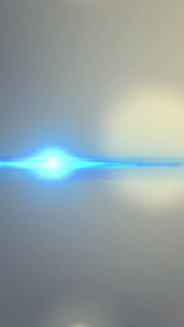 animation of light and white spots on blue background