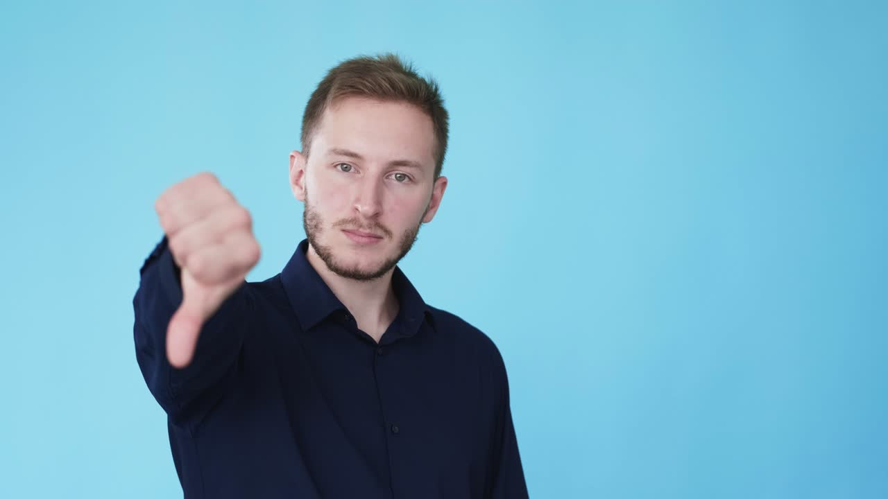 sí sin gesto elección indecisa hombre pulgar gif bucle