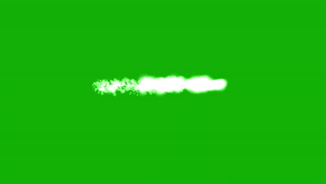 light sparks stream motion graphics with green screen background