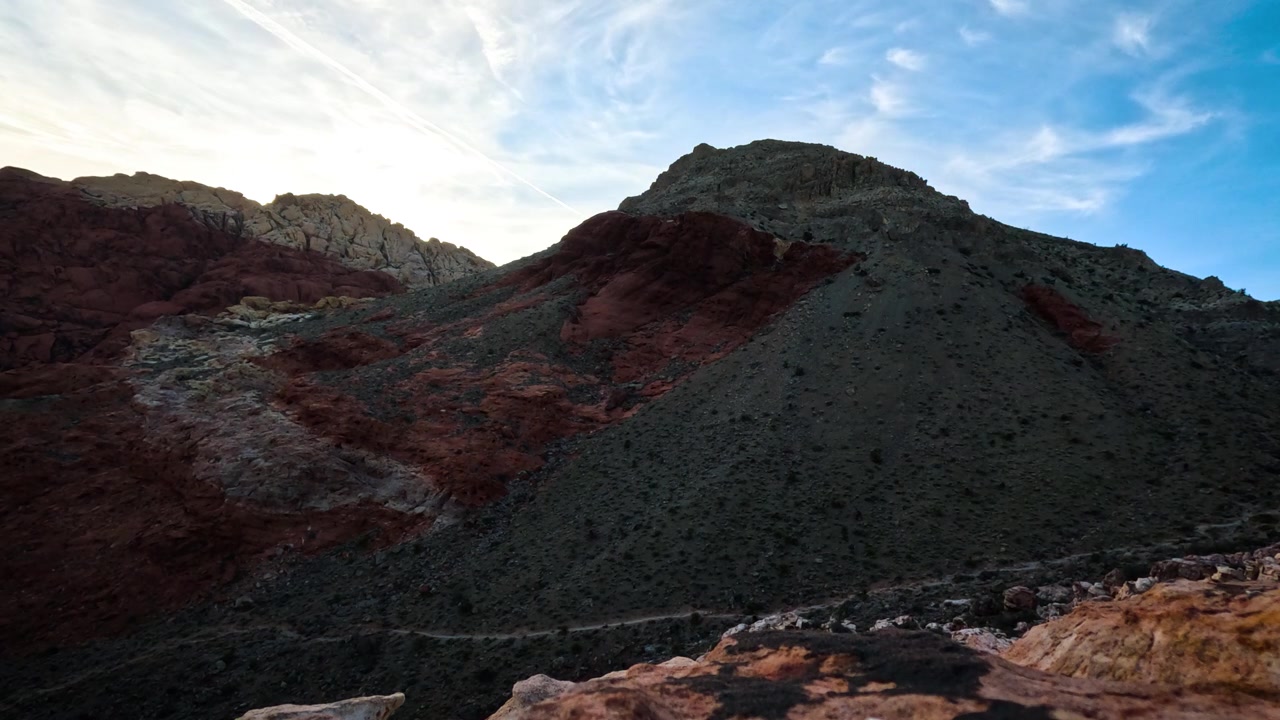 Time-lapse del cielo di Red Rock, Nevada