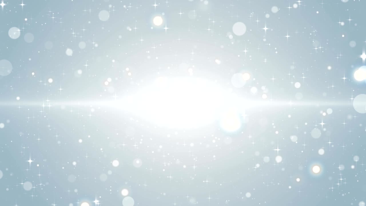 Particles white business bright glitter bokeh dust abstract background loop
