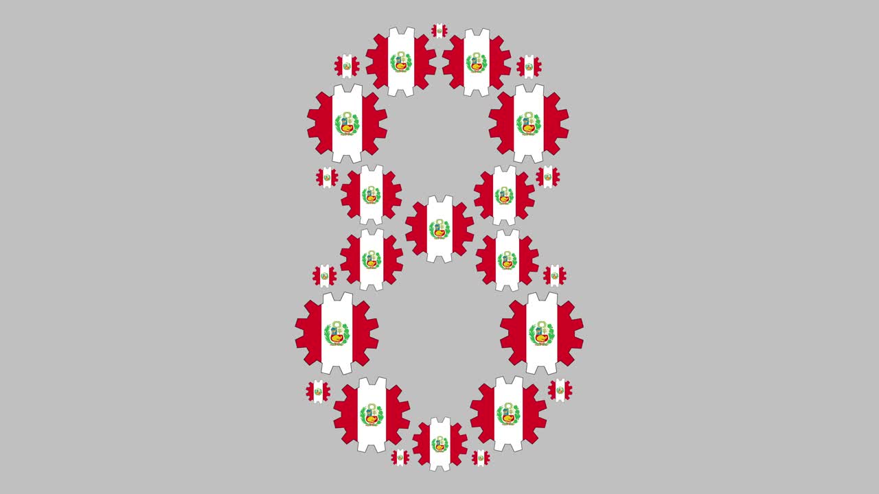 número ocho peruano