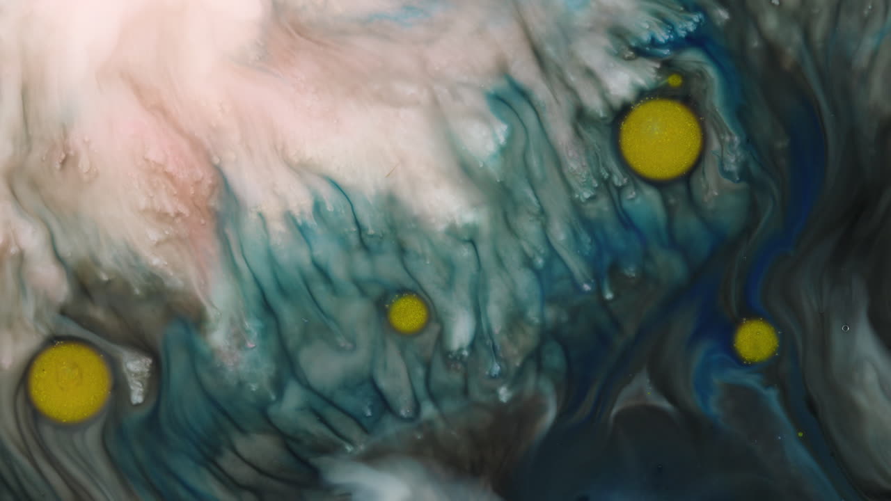 la mezcla de varios colores forma una hermosa dimensión