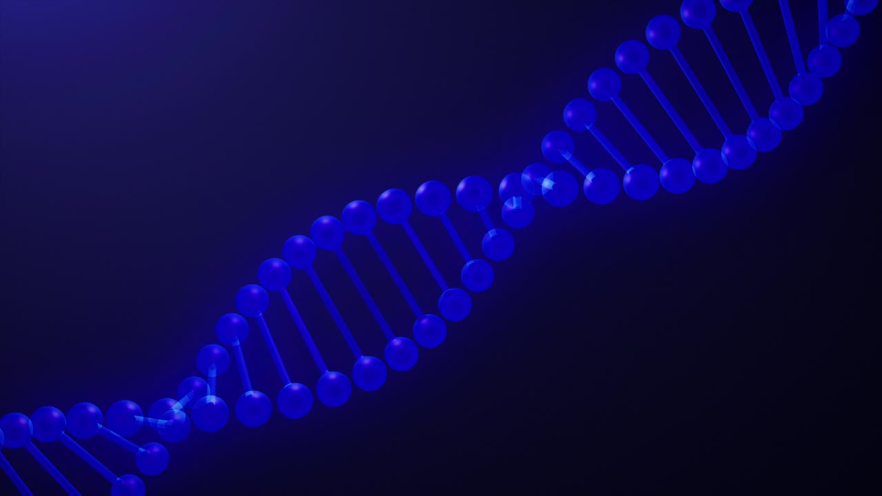 escaneo de la cadena de adn en bucle infinito
