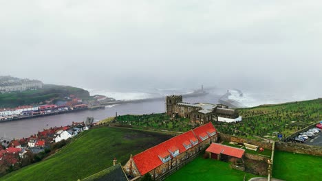 St-Mary-the-Virgin-Church-in-the-harbor-town-of-Whitby-overlooking-the-famouse-whitby-harbor