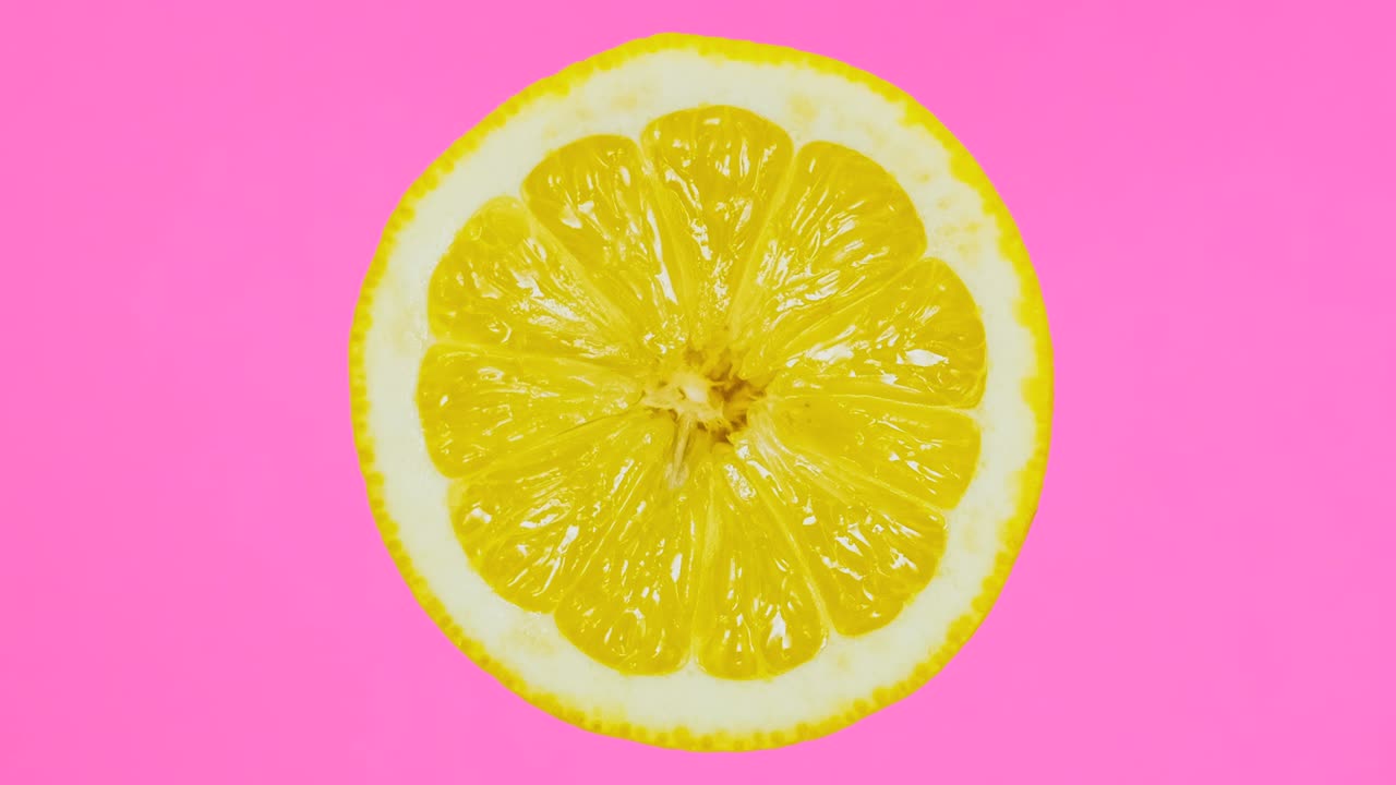 시트러스 레몬 회전.