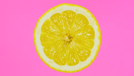 citrus lemon rotating.