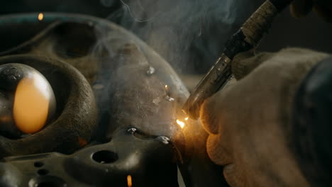 welding automotive suspension part