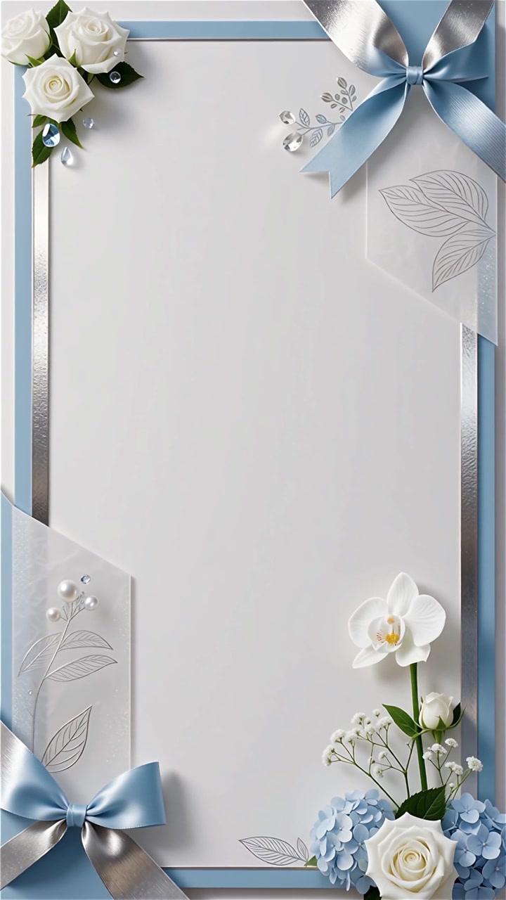 Sfondo per invito di matrimonio di lusso minimalista
