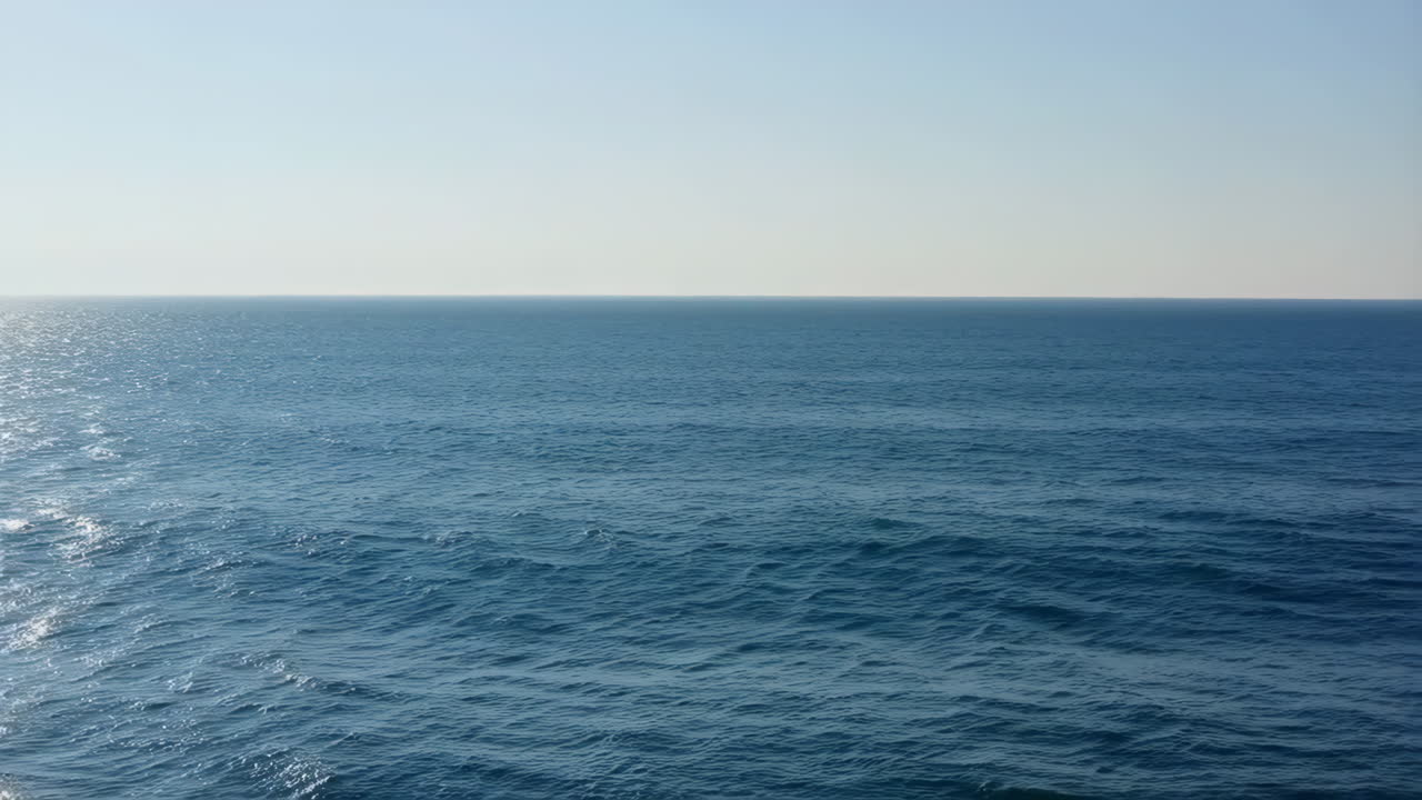 Vast Blue Ocean Under a Clear Sky