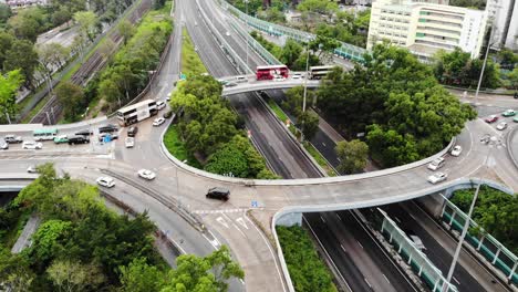 Experience-a-comprehensive-view-of-urban-traffic-with-this-daytime-aerial-footage