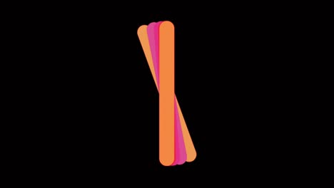 애니메이션: 다채로운 로딩 서클 격리