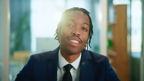 a confident businessman
