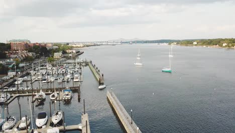 perth amboy nj vía fluvial, barcos y lugares