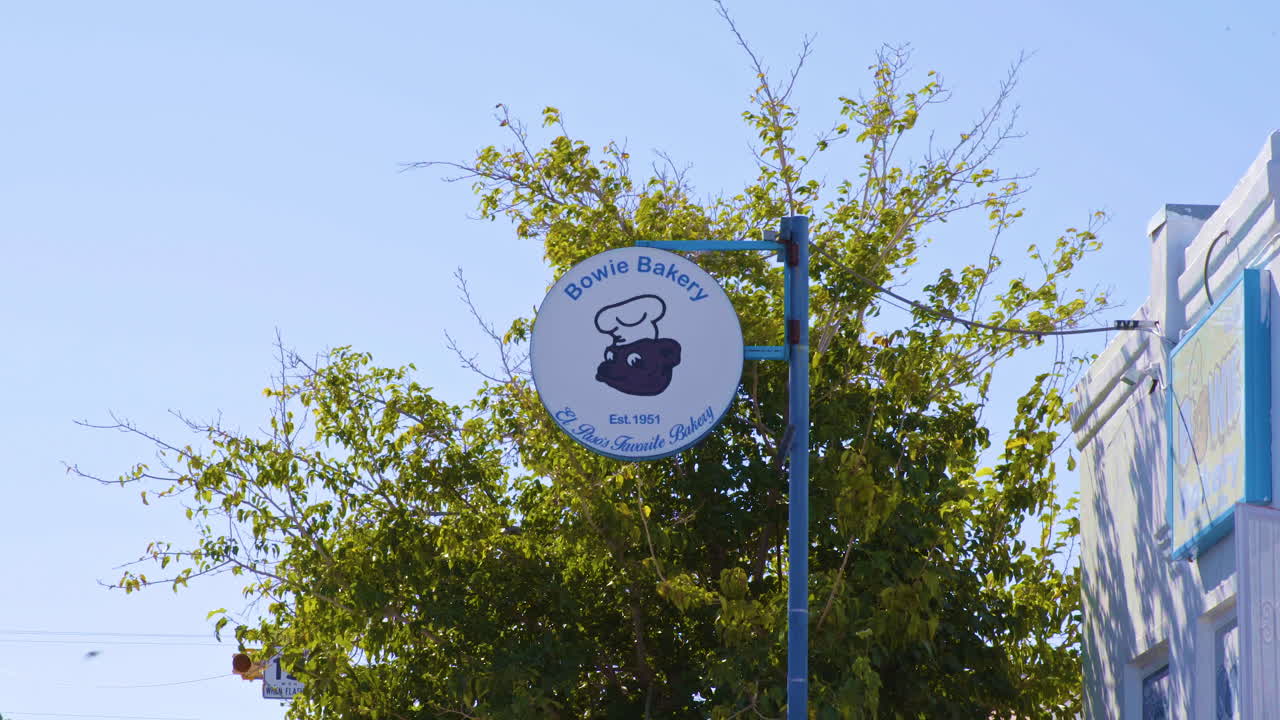 Preserving Heritage: Historic Bowie Bakery Sign in El Paso's Segundo Barrio