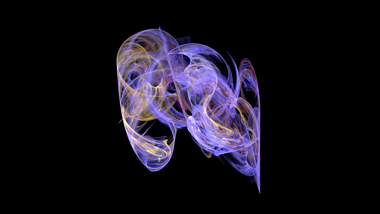 curvas coloridas movimiento de bucle abstracto fondo