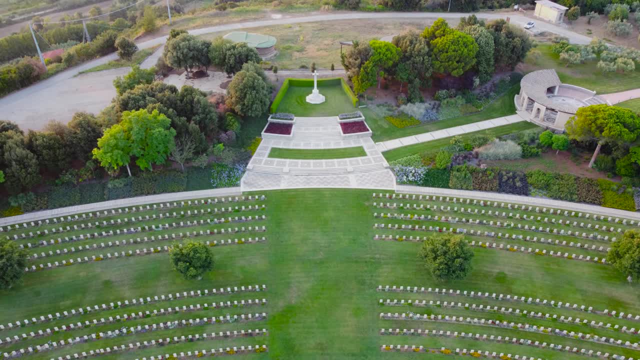 el cementerio de guerra del río sangro, torino di sangro, chieti, italia