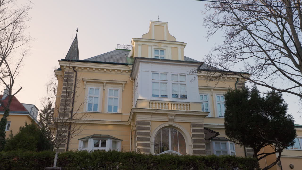 Exterior view of a stately building