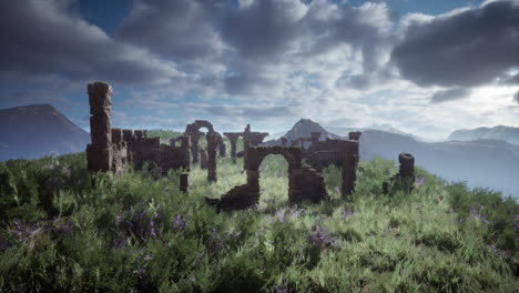 Ruinas-De-Antiguas-Murallas-De-Piedra