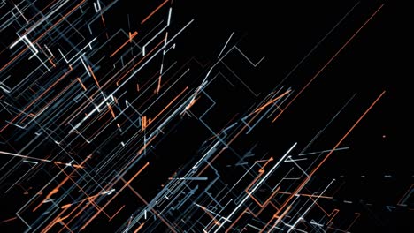 líneas abstractas y formas geométricas