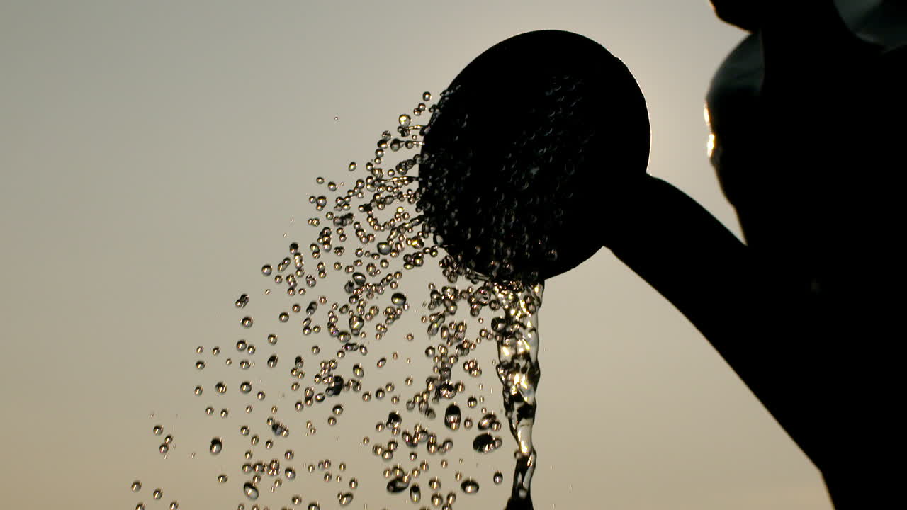 물을 붓는 농업 물뿌리개 1