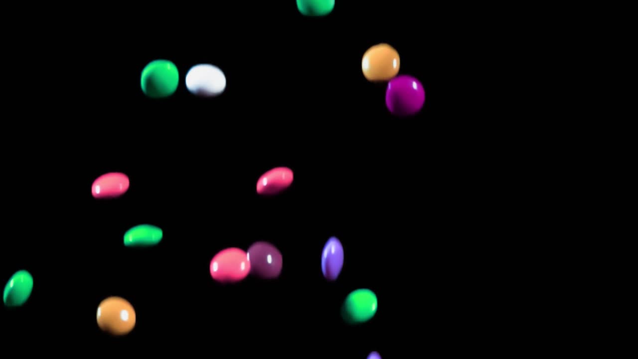 레인보우 샤워 슬로우 모션