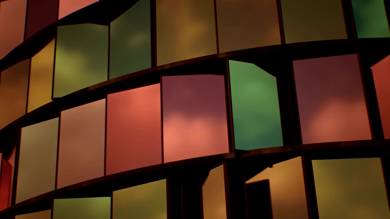 el fondo de la arquitectura abstracta de 4k.