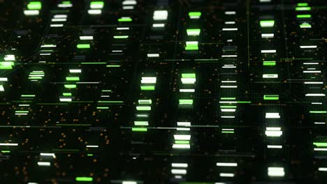 abstract futuristic digital circuit board pattern