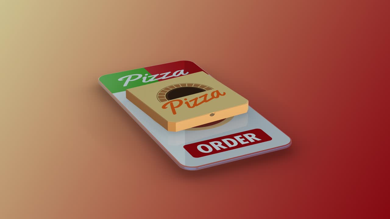온라인에서 피자를 주문하세요.