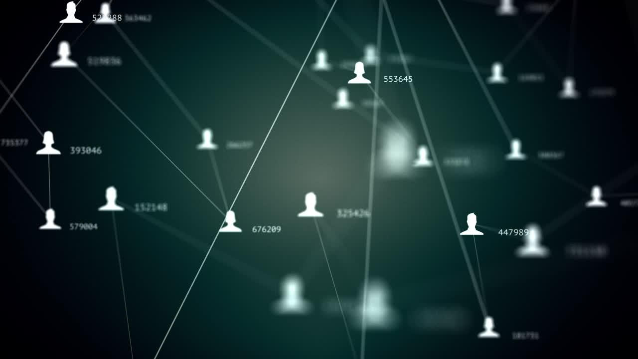 a lot of connections between avatars of men and women