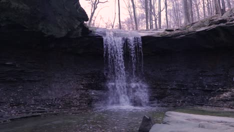 blue hen falls in the cuyahoga valley national park
