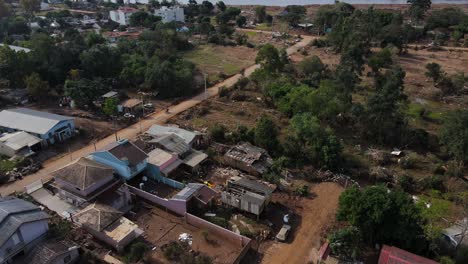 South-Brazil-Floods-2024---Aerial-Drone-shot-of-aftermath-of-floods-in-Cruzeiro-do-Sul-City---Rio-Grande-do-Sul