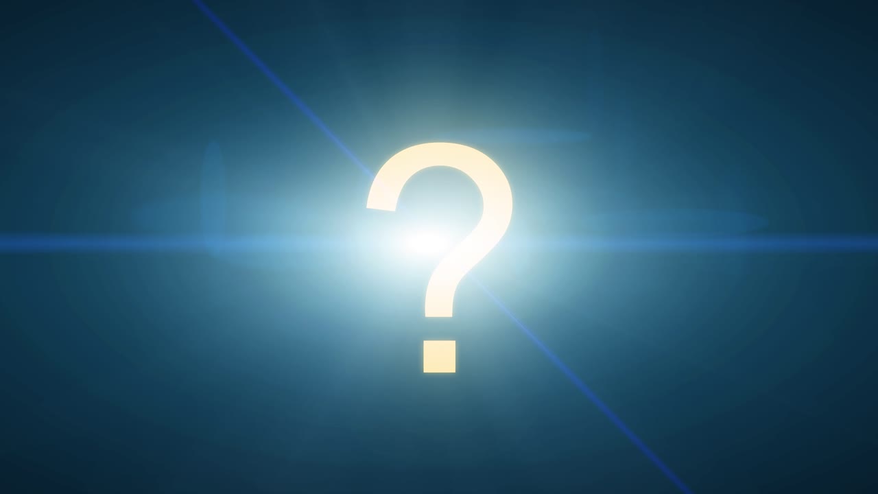 marco de pregunta explotando formando letras números transición idea ayuda respuesta a las preguntas frecuentes