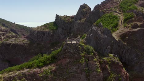 Aerial-view-of-Pico-do-Arieiro