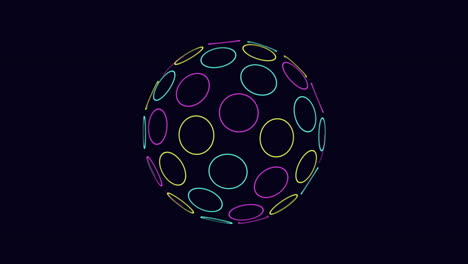 Futuristic-sphere-from-rainbow-rings-on-black-gradient
