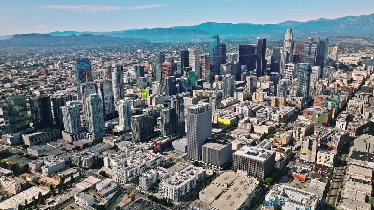 로스앤젤레스 시내 스카이라인