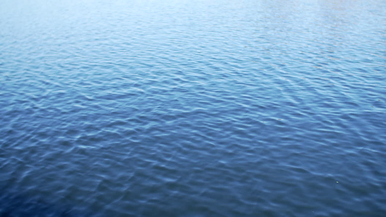 물 깜박이는 바다