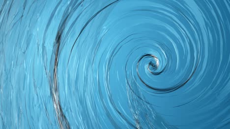 animation of beautiful clear water swirl ,whirl or spinning background.