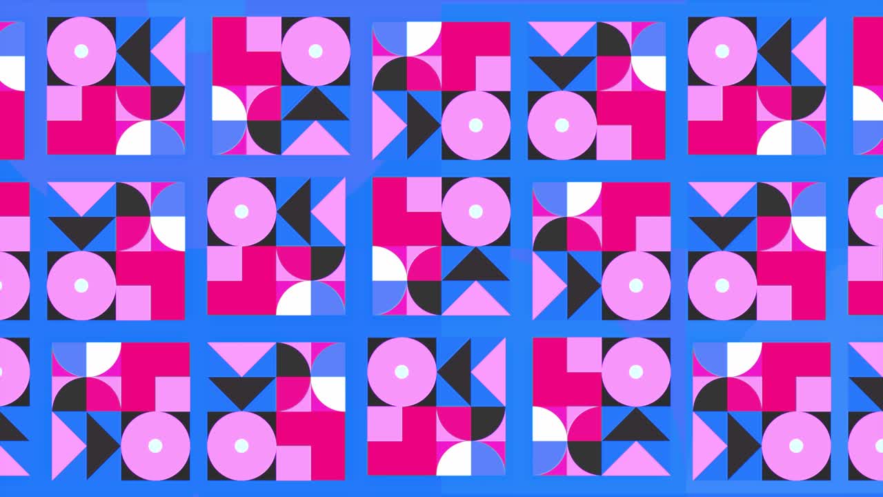 Colorful Geometric Pattern