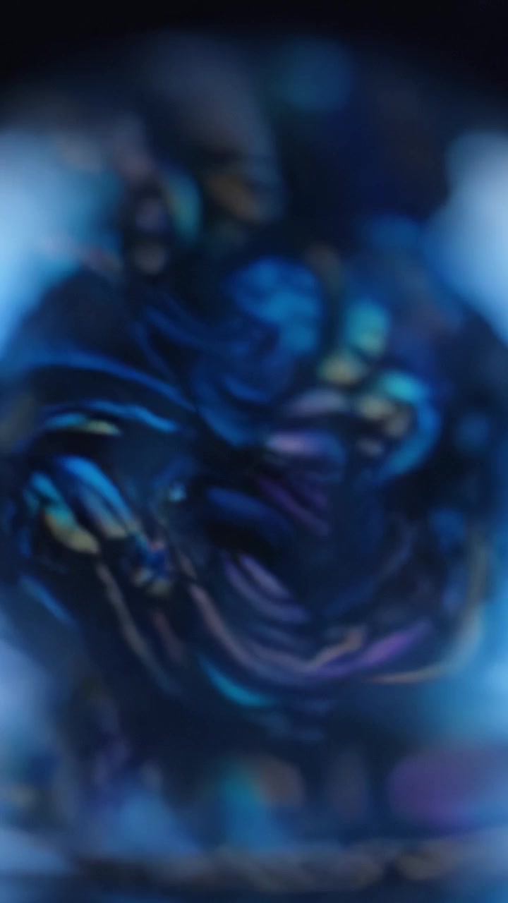 Exploring the Abstract Visuals of Light and Shadows: A Journey through Blurred Depths and Mysterious Forms Captured in a Dreamlike Frame
