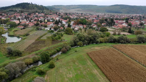 inspiring aerial viewpoint town hungary szendr?