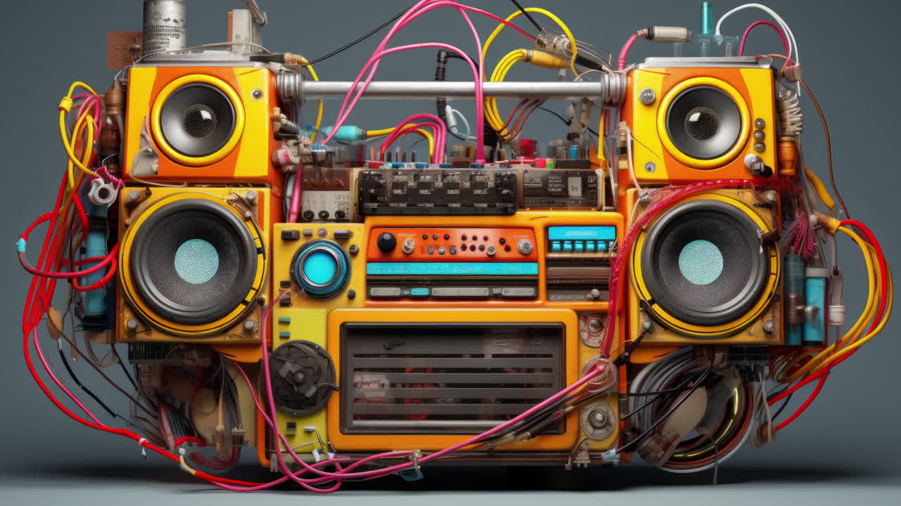 colección de casetes de audio