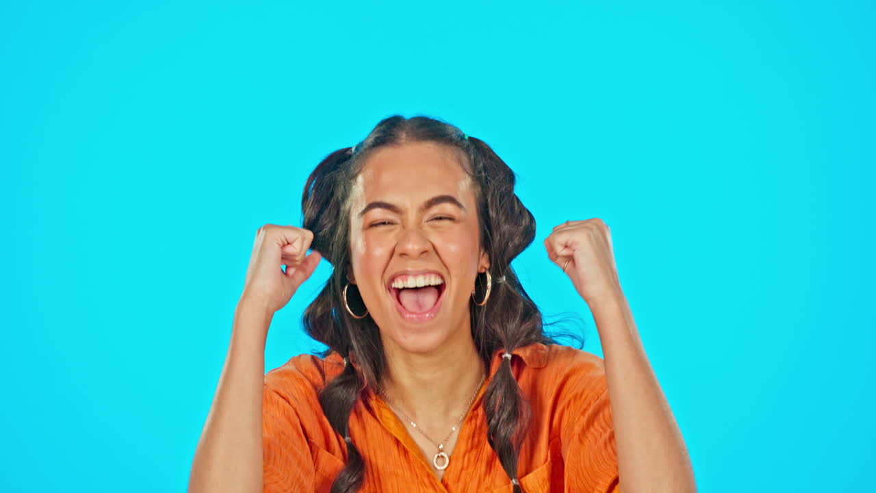 felicidad, celebración y éxito