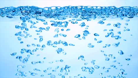 Close-up-water-in-slow-motion