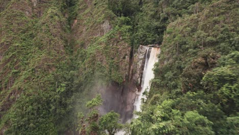 Cascada-Salto-de-Bordones---Highest-Waterfall-In-Colombia---drone-shot