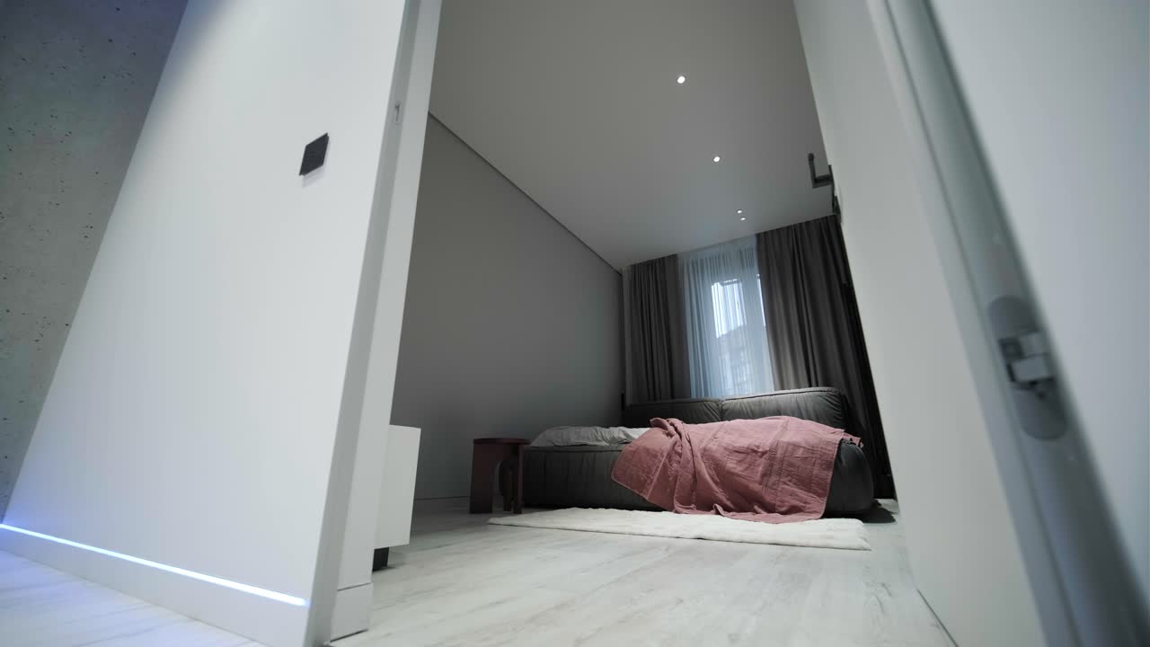 interior moderno y elegante de una cocina-salón. diseño de interiores para el hogar