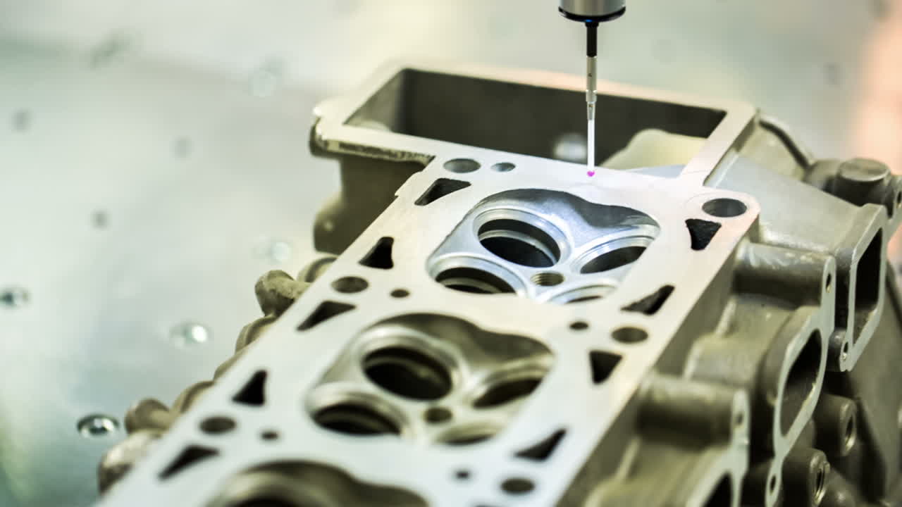 máquina de fresado cnc para el trabajo de metales.